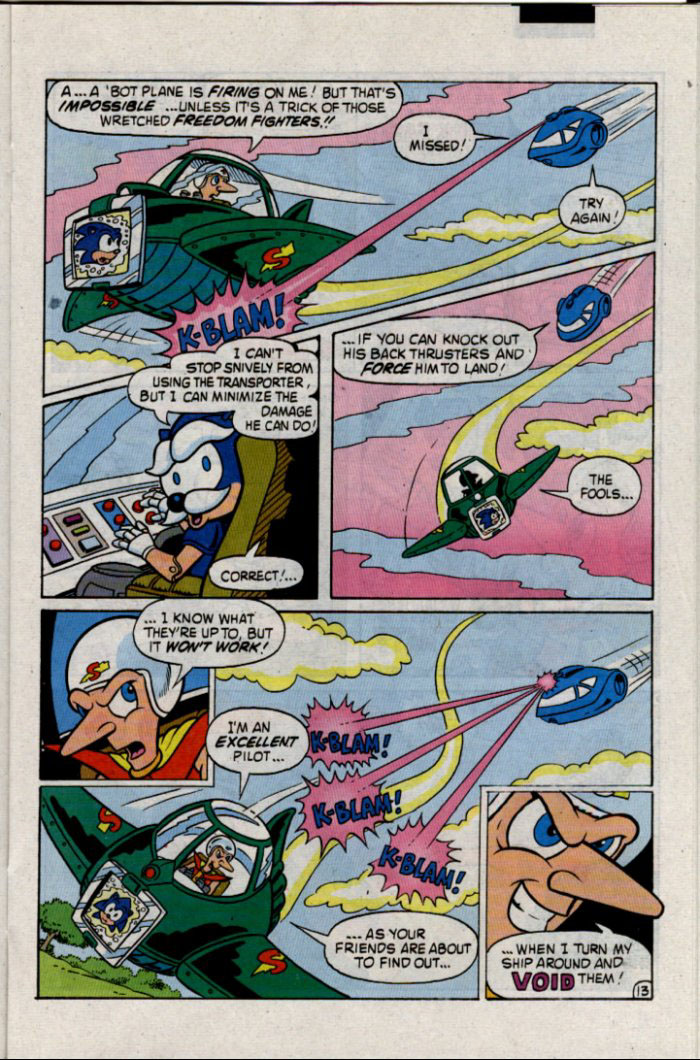 Sonic - Archie Adventure Series January 1996 Page 13